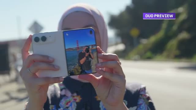 Duo Preview selfie mode — CNET